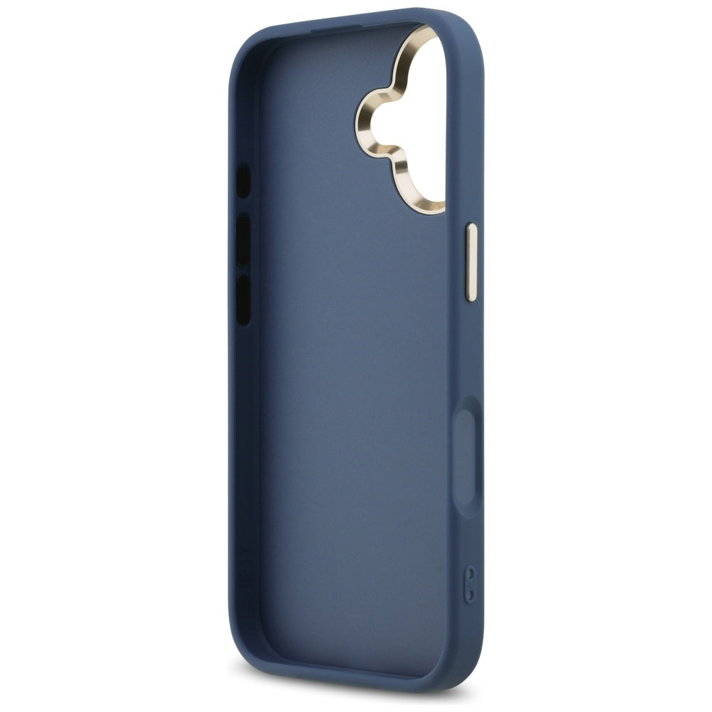 Etui til Apple iPhone 17, Guess, Big 4G Logo Classic, Gyldenblå