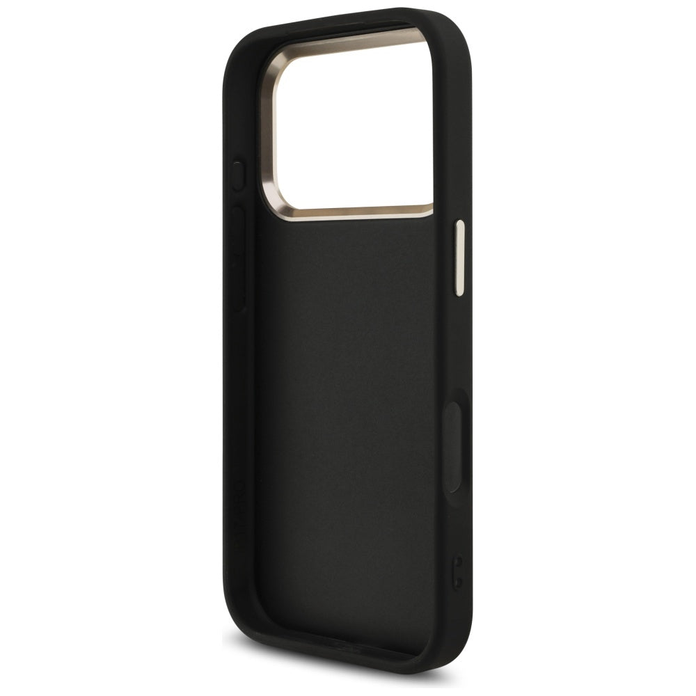 Etui til Apple iPhone 17 Pro, Guess, Big 4G Logo Classic, Sort Guld
