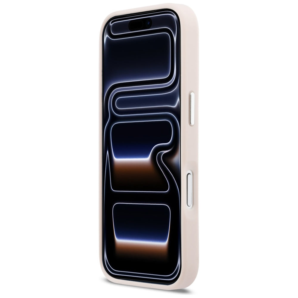 Etui til Apple iPhone 17 Pro, Karl Lagerfeld, Karl & Choupette Print med lomme, Pink