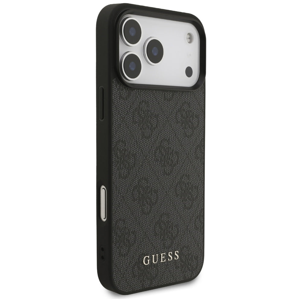 Etui til Apple iPhone 17 Pro Max, Guess, 4G Classic, Sort