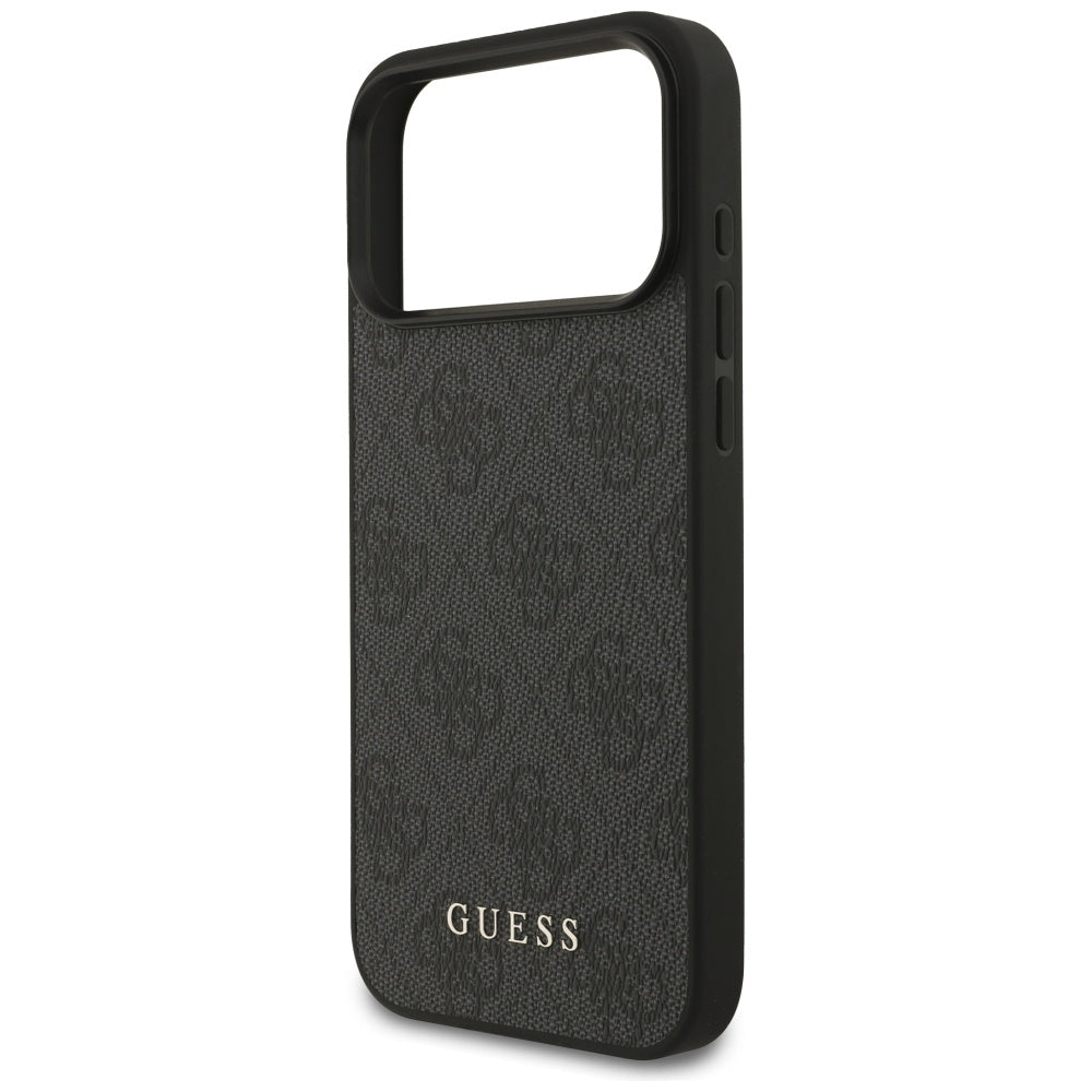 Etui til Apple iPhone 17 Pro Max, Guess, 4G Classic, Sort