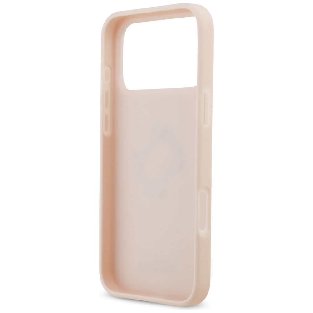 Etui til Apple iPhone 17 Pro Max, Guess, 4G Grained Big and Classic Logo, Pink