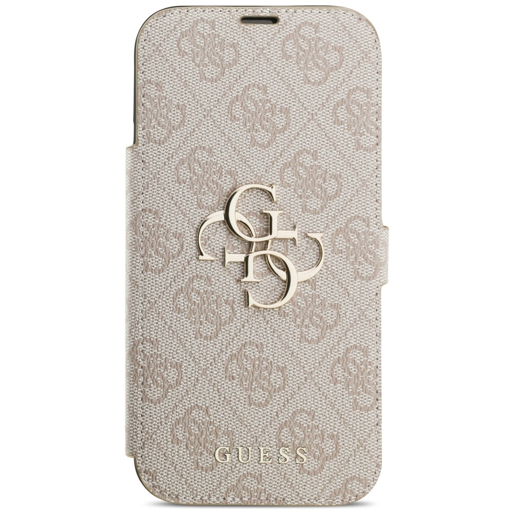 Etui til Apple iPhone 17 Pro Max, Guess, 4G Metal Logo, Pink