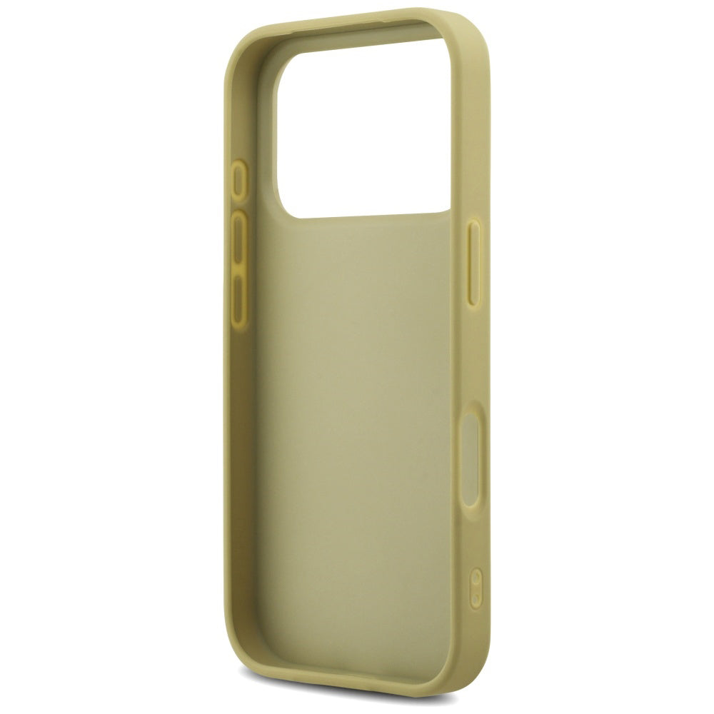 Etui til Apple iPhone 17 Pro Max, Guess, Fixed Glitter Big 4G, Gylden