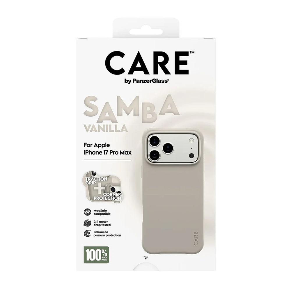 Etui til Apple iPhone 17 Pro Max, PanzerGlass, Care Fashionable, Beige