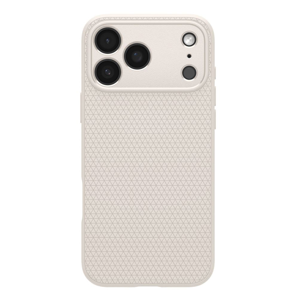 Etui til Apple iPhone 17 Pro Max, Spigen, Liquid Air, Beige