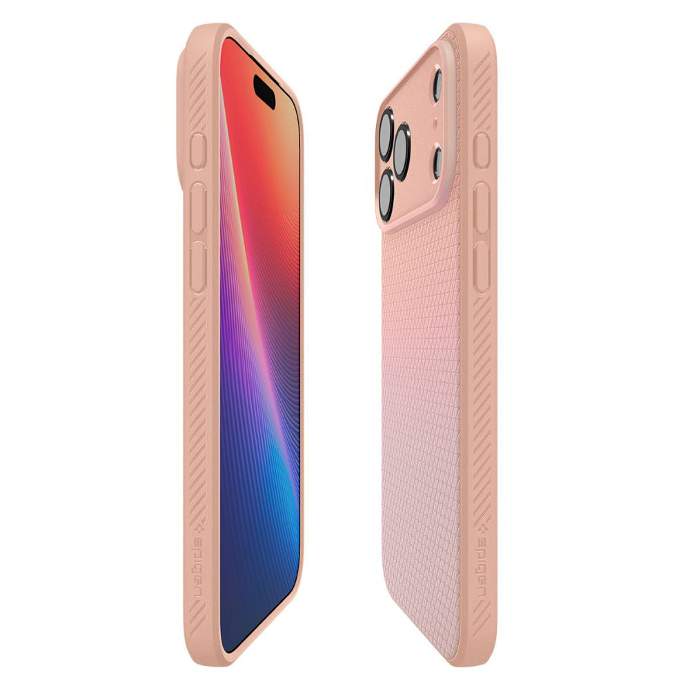 Etui til Apple iPhone 17 Pro Max, Spigen, Liquid Air, Pink ACS10269
