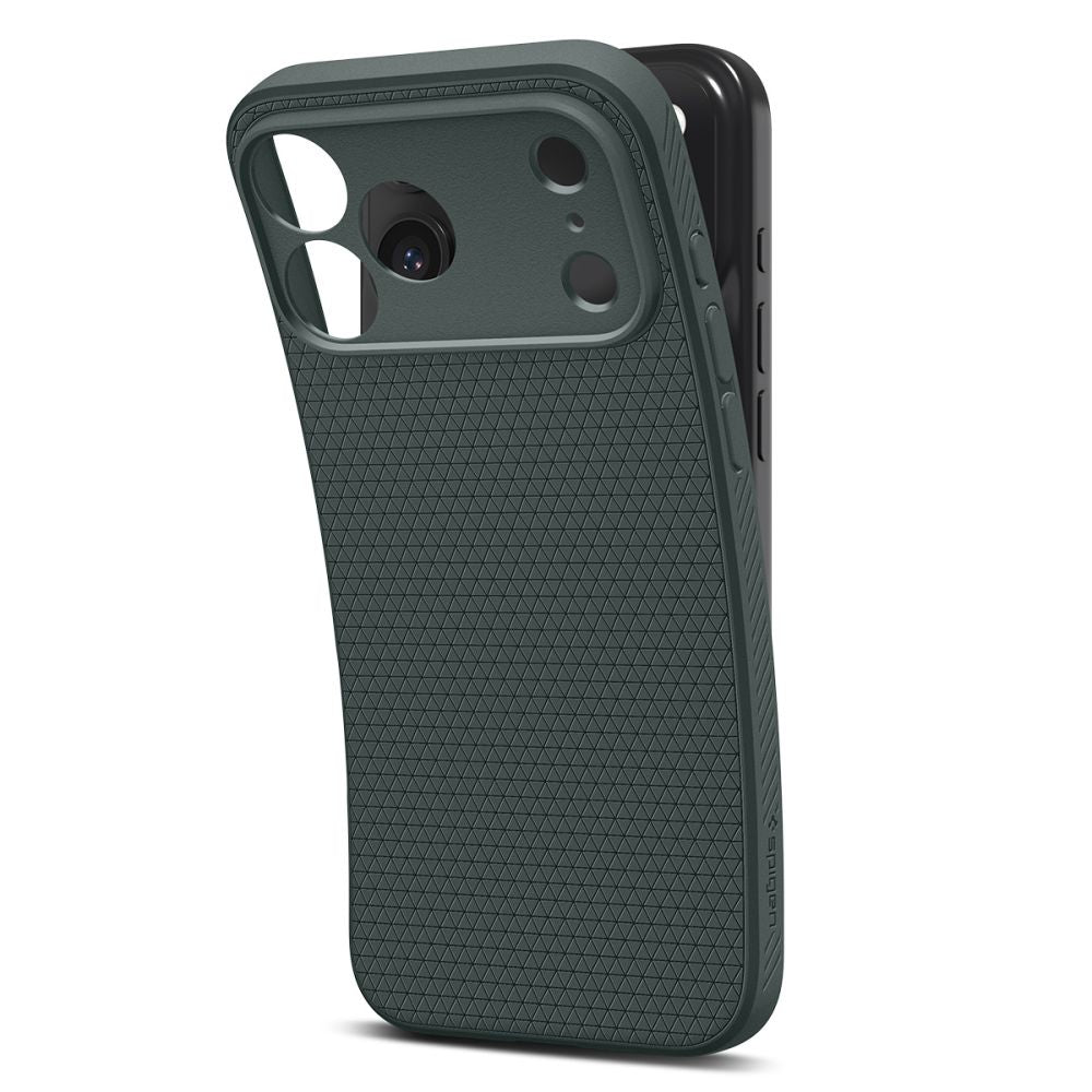 Etui til Apple iPhone 17 Pro Max, Spigen, Liquid Air, Grøn ACS10267