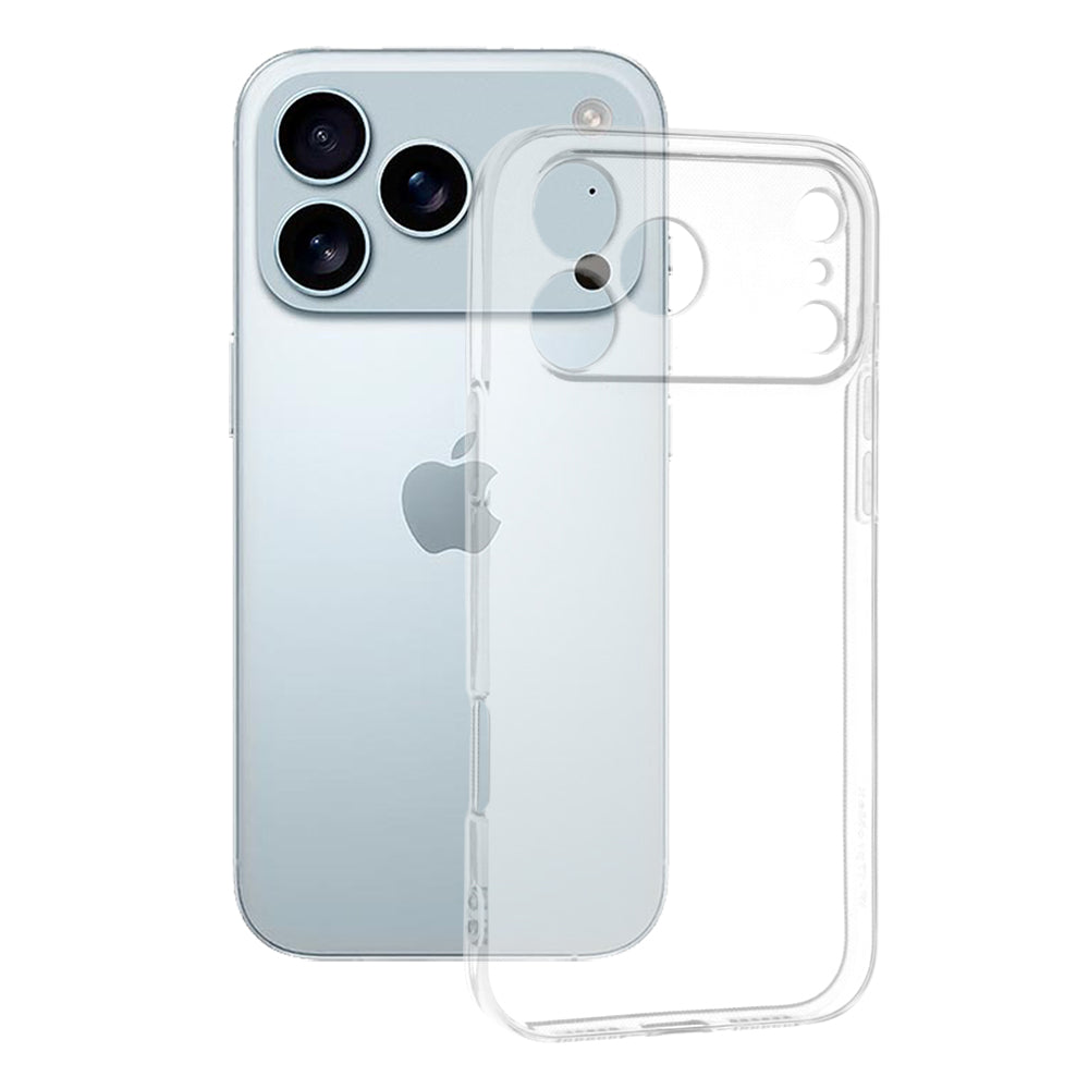 Etui til Apple iPhone 17 Pro Max, Techsuit, Klar, Gennemsigtig