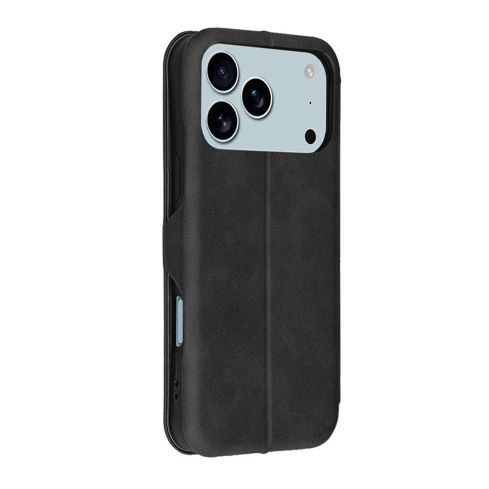 Etui til Apple iPhone 17 Pro Max, Techsuit, Safe Wallet Plus, Sort