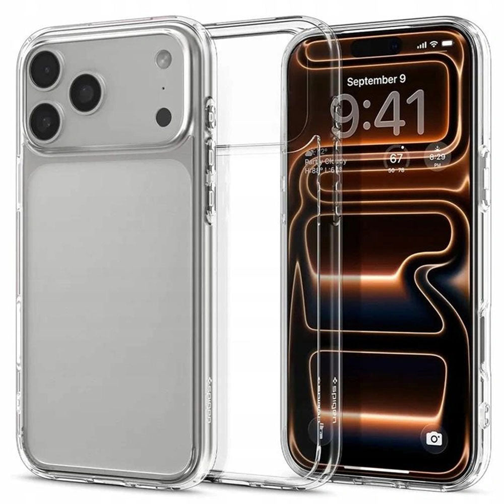 Etui til Apple iPhone 17 Pro, Spigen, Ultra Hybrid, Gennemsigtig ACS10342