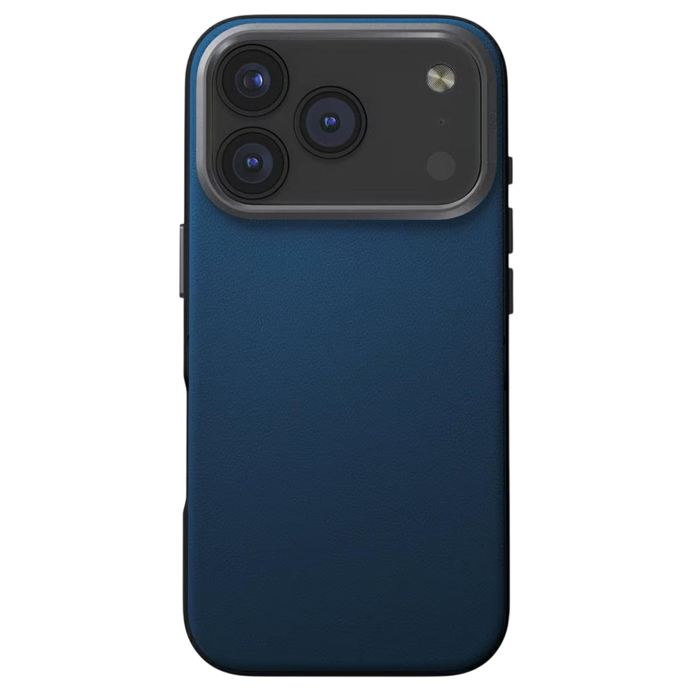 Etui til Apple iPhone 17 Pro, UNIQ, Lyden Leatherette, Sort Blå