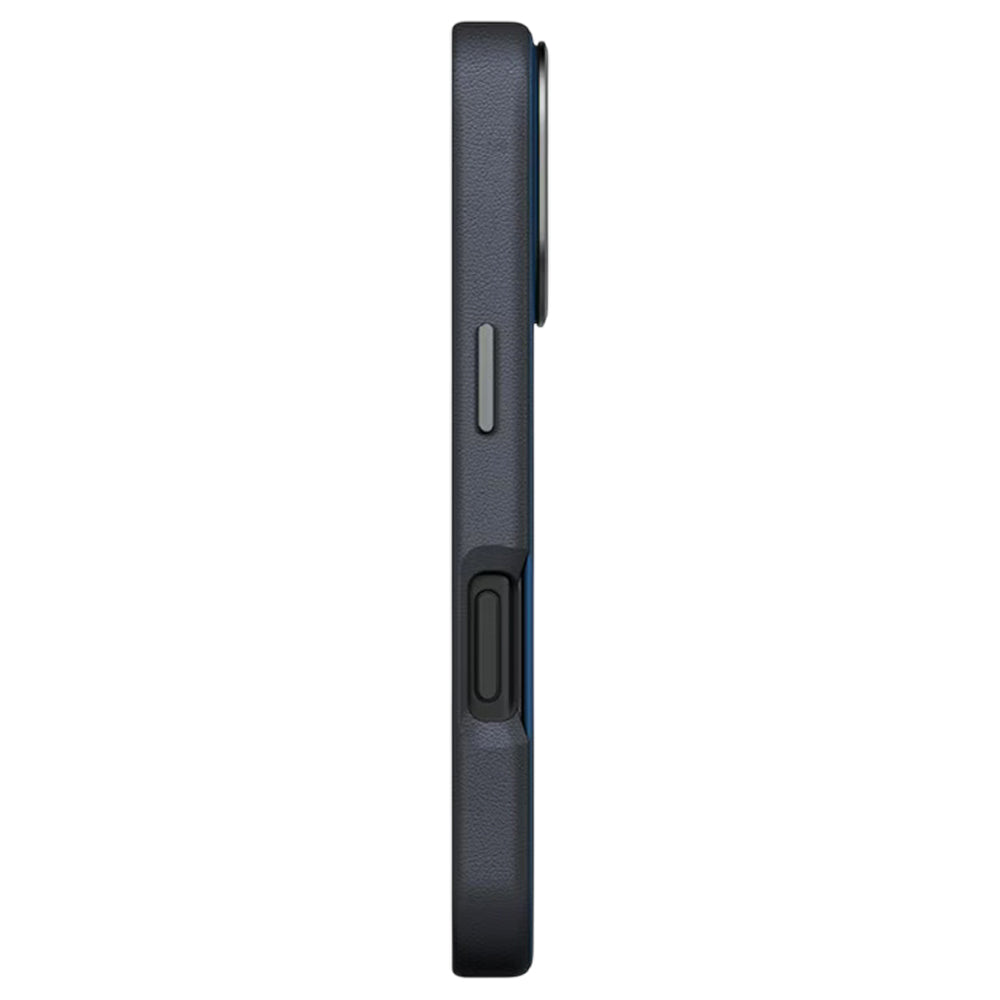 Etui til Apple iPhone 17 Pro, UNIQ, Lyden Leatherette, Sort Blå