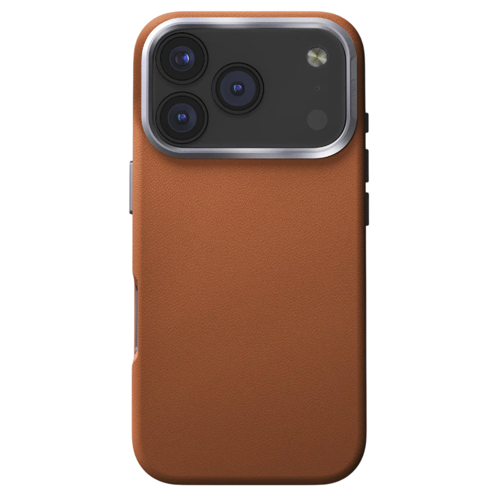 Etui til Apple iPhone 17 Pro, UNIQ, Lyden Leatherette, Brun