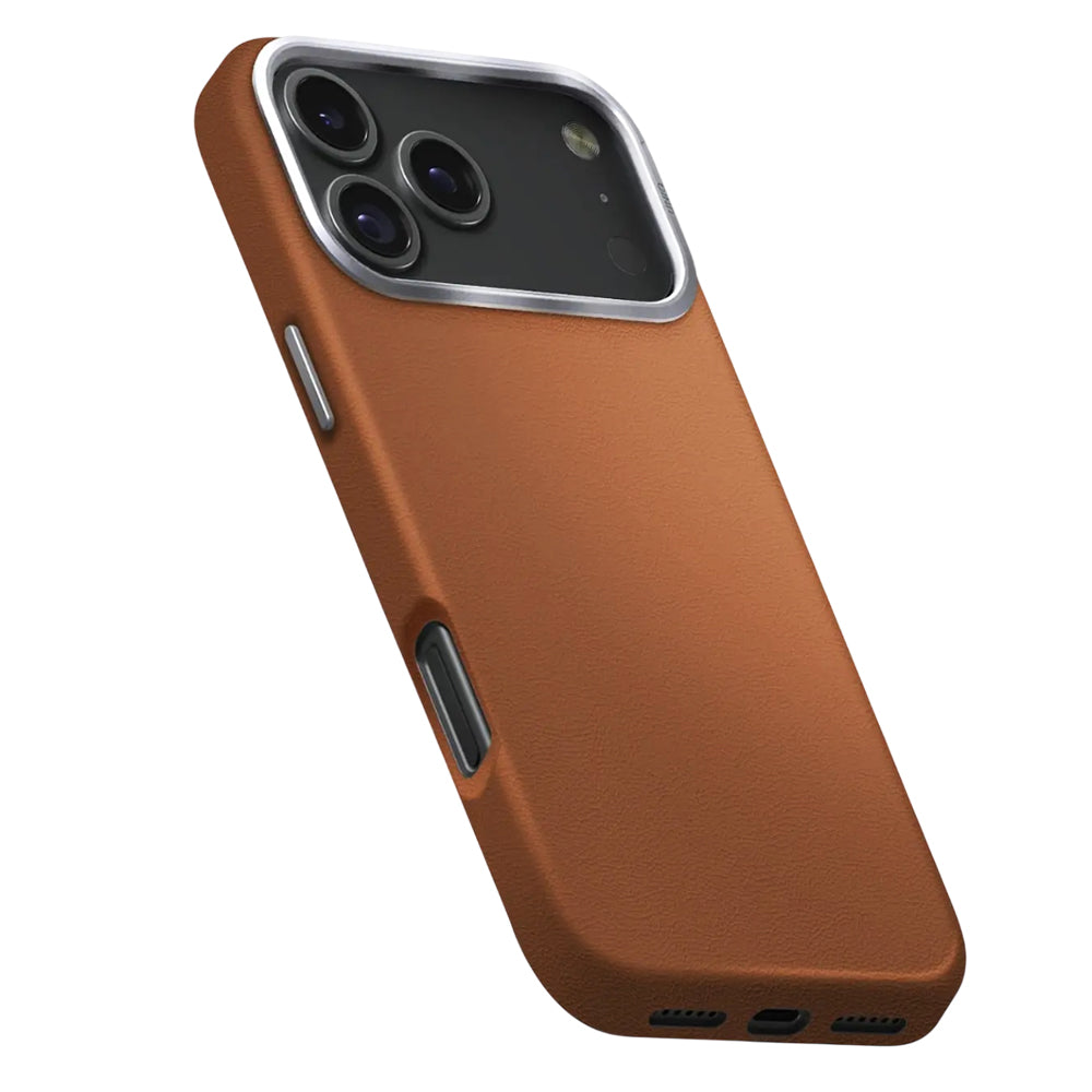Etui til Apple iPhone 17 Pro, UNIQ, Lyden Leatherette, Brun