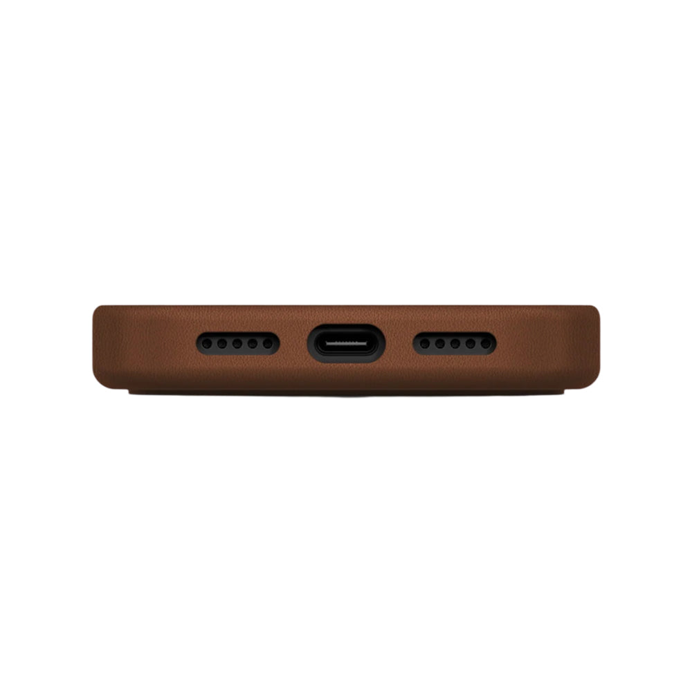 Etui til Apple iPhone 17 Pro, UNIQ, Lyden Leatherette, Brun