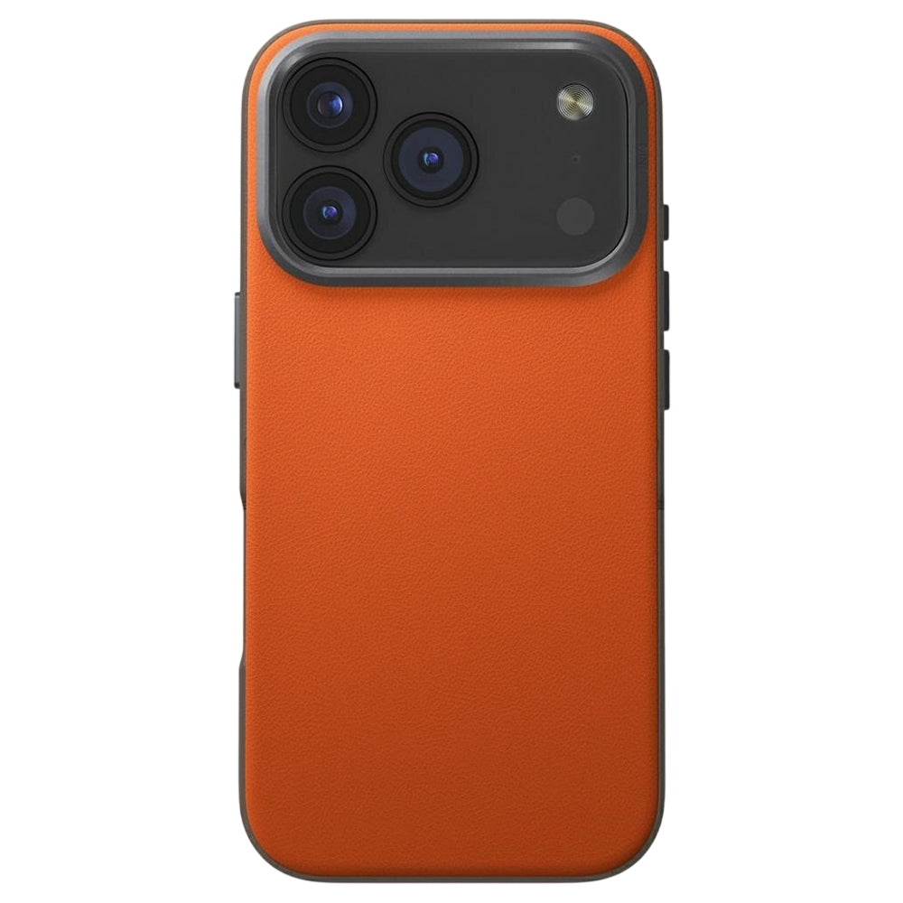 Etui til Apple iPhone 17 Pro, UNIQ, Lyden Leatherette, Beige Orange