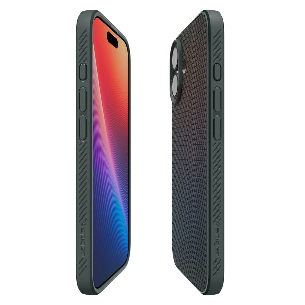 Etui til Apple iPhone 17, Spigen, Liquid Air, Grøn