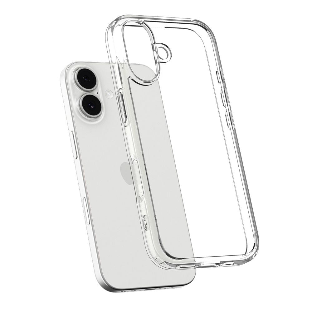 Etui til Apple iPhone 17, Spigen, Ultra Hybrid, Gennemsigtig