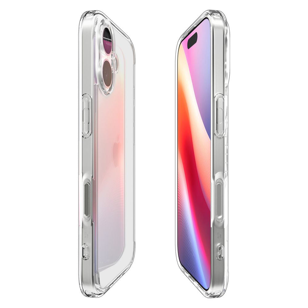 Etui til Apple iPhone 17, Spigen, Ultra Hybrid, Gennemsigtig