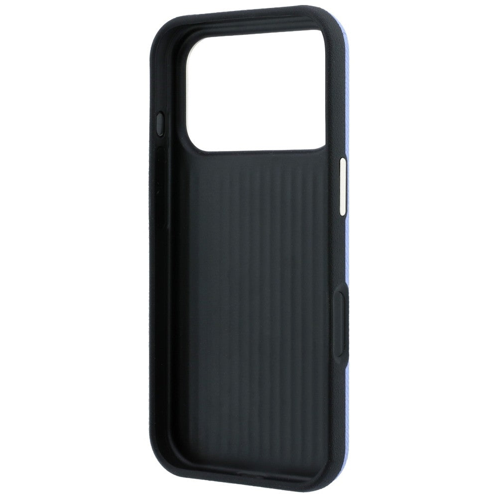 Cover til Apple iPhone 18 Pro / 17 Pro, Guess, Grained Big Resin Logo, Bleu