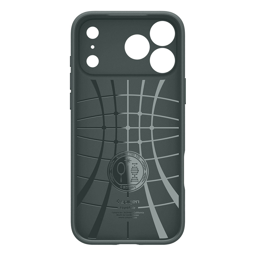 Cover til Apple iPhone 18 Pro / 17 Pro, Spigen, Liquid Air, Grøn ACS12151