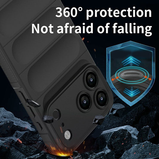 Cover til Apple iPhone 18 Pro / 17 Pro, Techsuit, Magic Shield, Vinrød