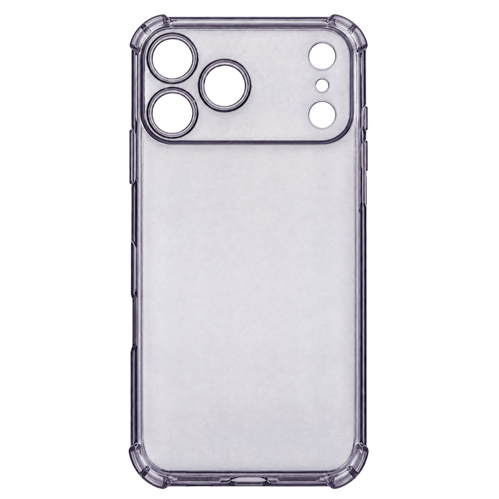 Cover til Apple iPhone 18 Pro / 17 Pro, Techsuit, Stødsikker Klar, Røgfarvet