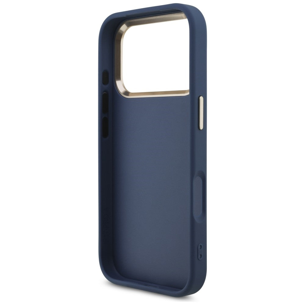 Cover til Apple iPhone 18 Pro Max / 17 Pro Max, Guess, 4G Big Classic Logo, Blå