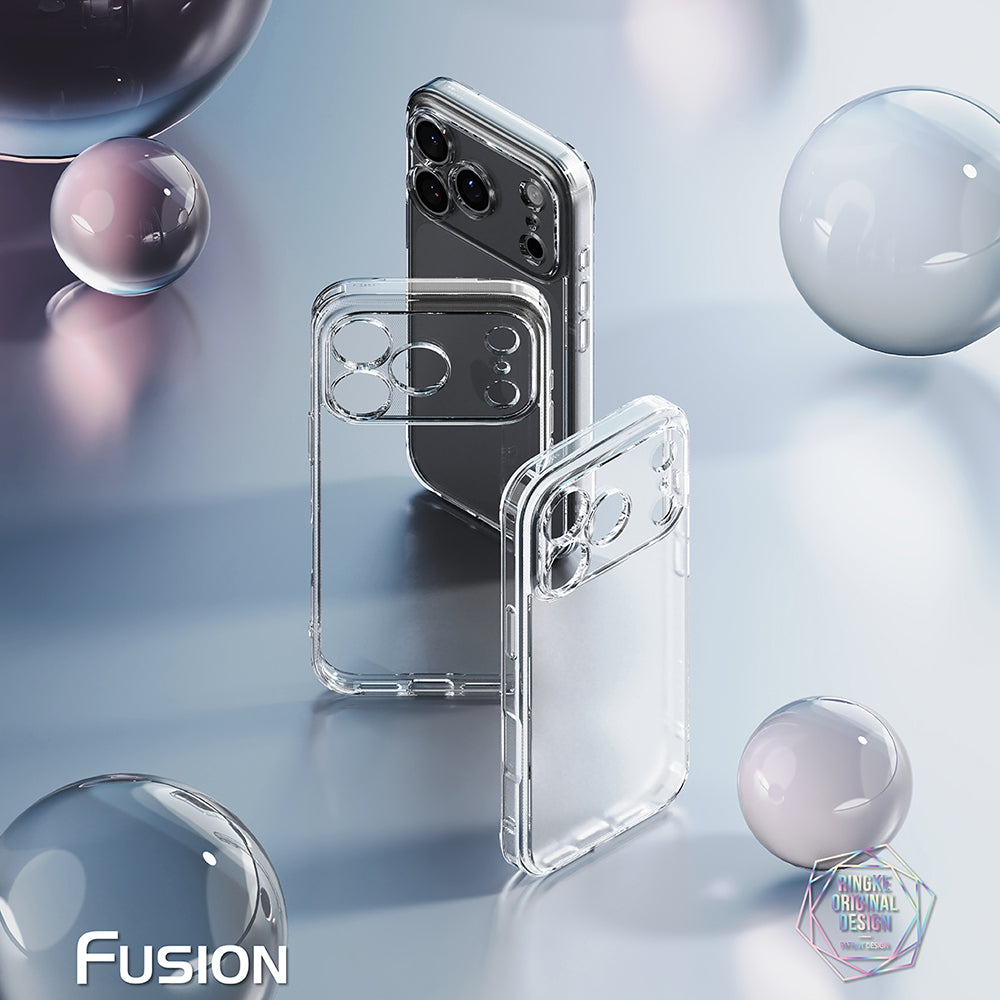 Cover til Apple iPhone 18 Pro Max / 17 Pro Max, Ringke, Fusion, Mat Transparent
