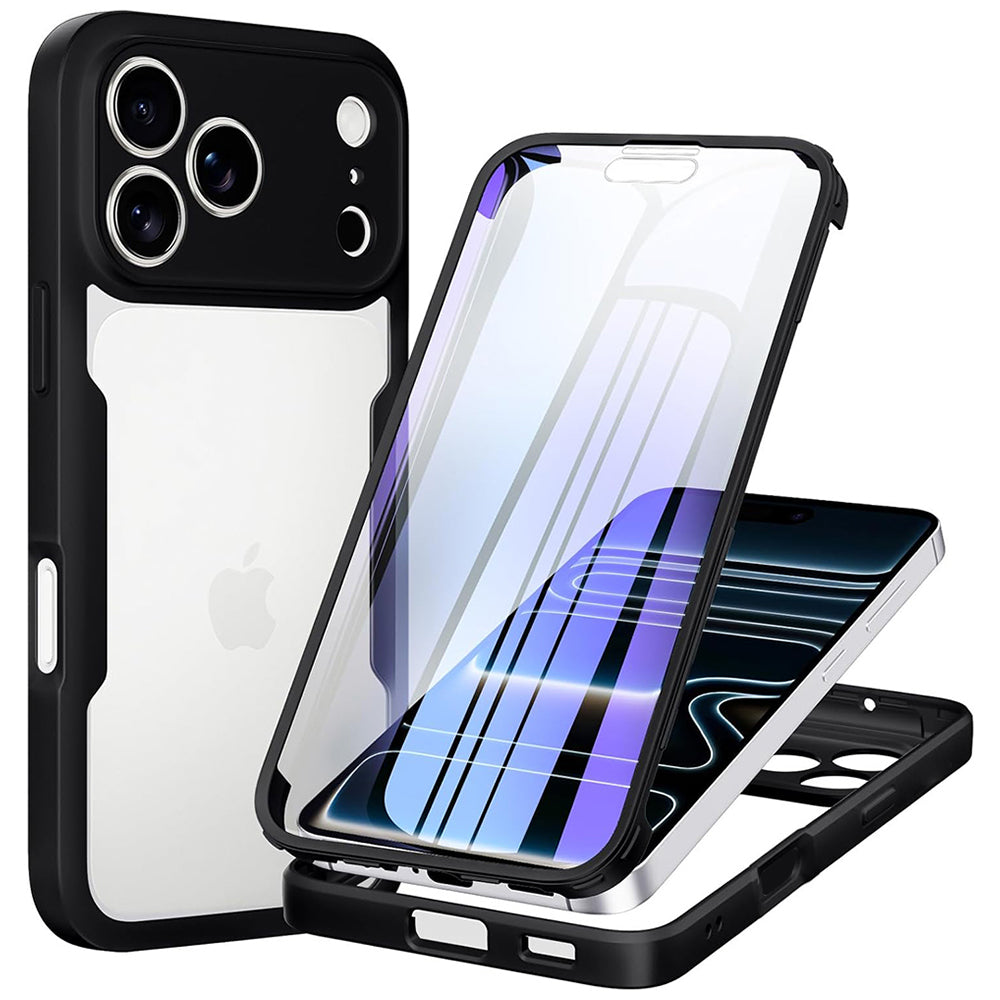 Cover til Apple iPhone 18 Pro Max / 17 Pro Max, Techsuit, ColorVerse 360, Sort