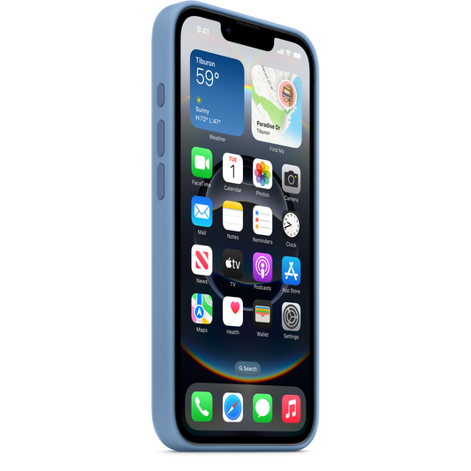 Cover til Apple iPhone 16e, Blå MD3Q4ZM/A