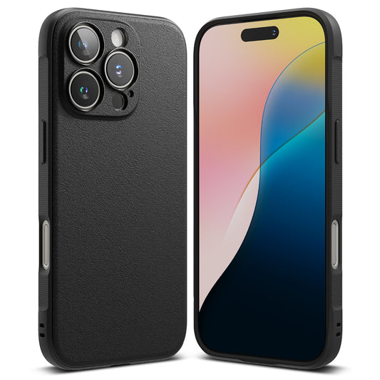 Etui til Apple iPhone 16, Ringke, Onyx, Sort