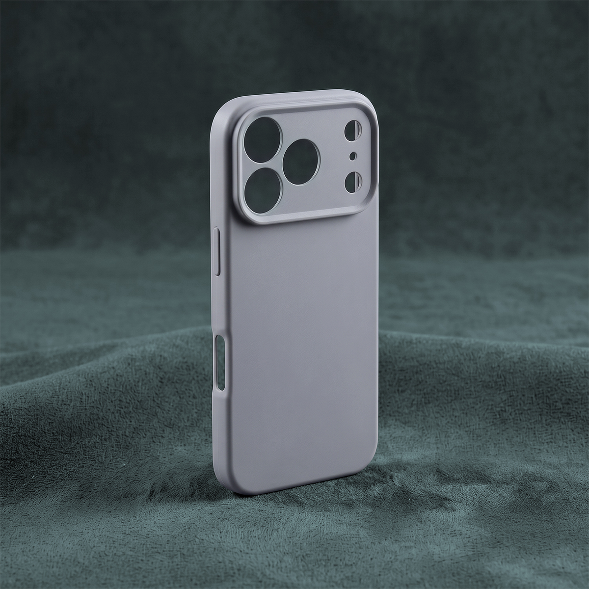 Cover til Apple iPhone 17 Pro Max, OEM, silikone, grå