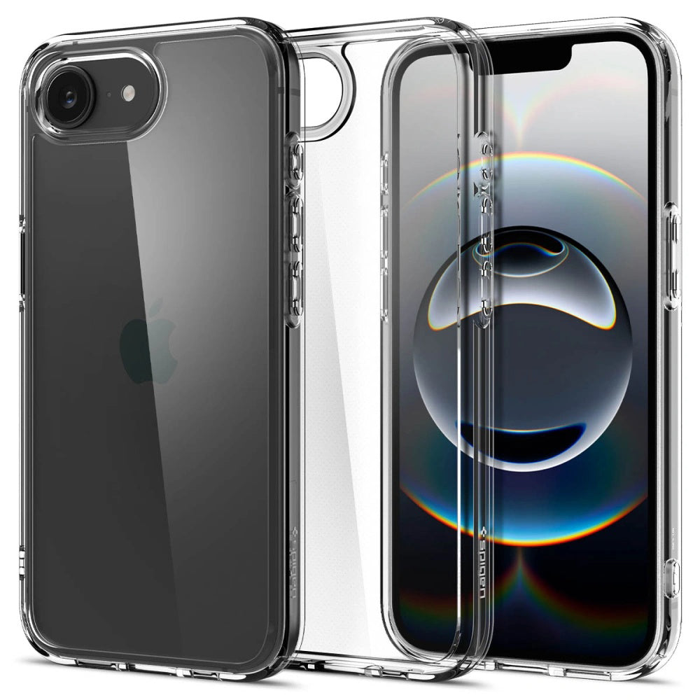 Cover til Apple iPhone 17e / 16e, Spigen, Ultra Hybrid, Transparent ACS09160