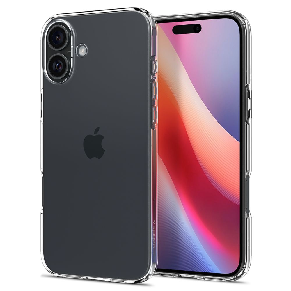 Etui til Apple iPhone 16 Plus, Spigen, flydende krystal, gennemsigtig ACS08064