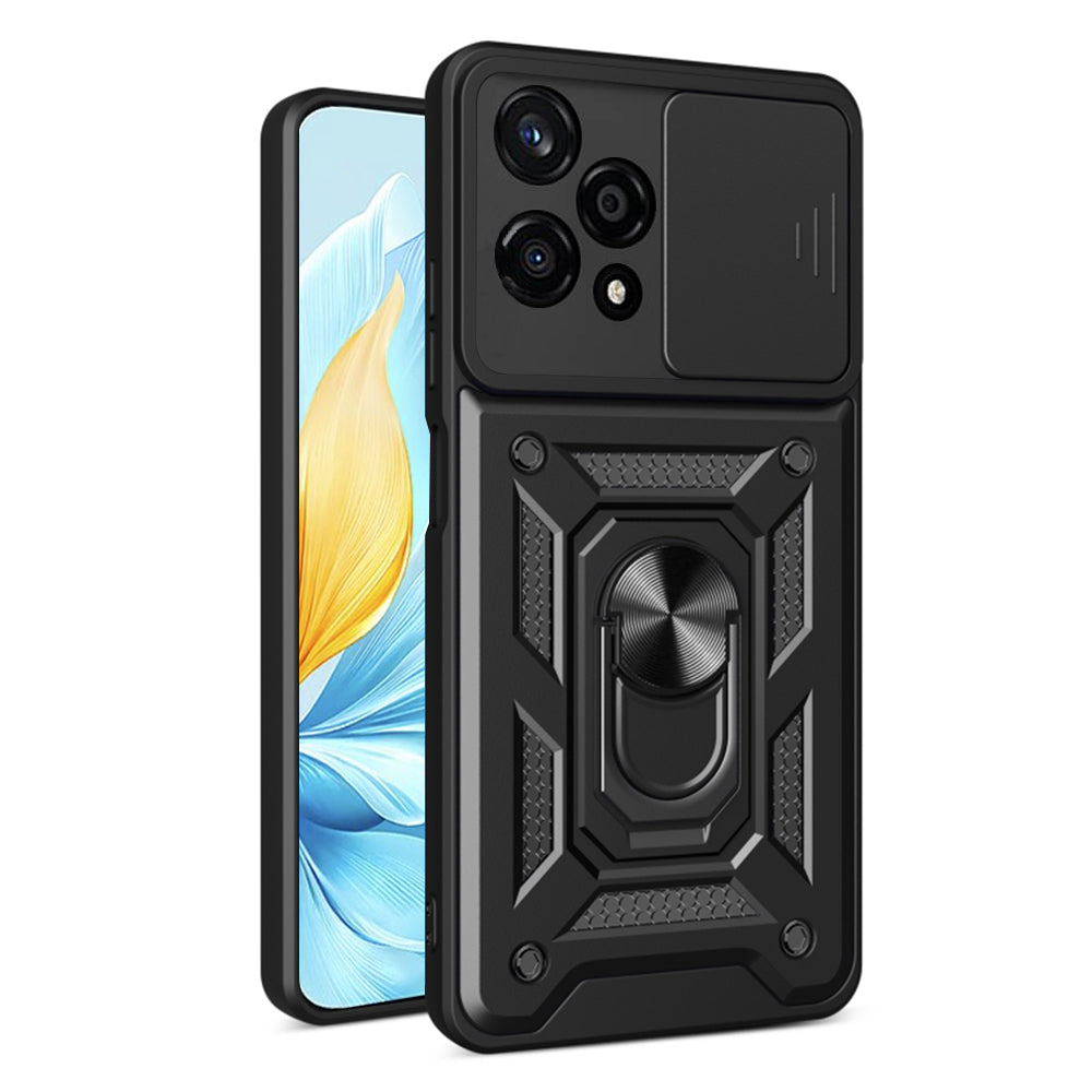 Cover til Honor 200 Lite, Techsuit, CamShield, Sort
