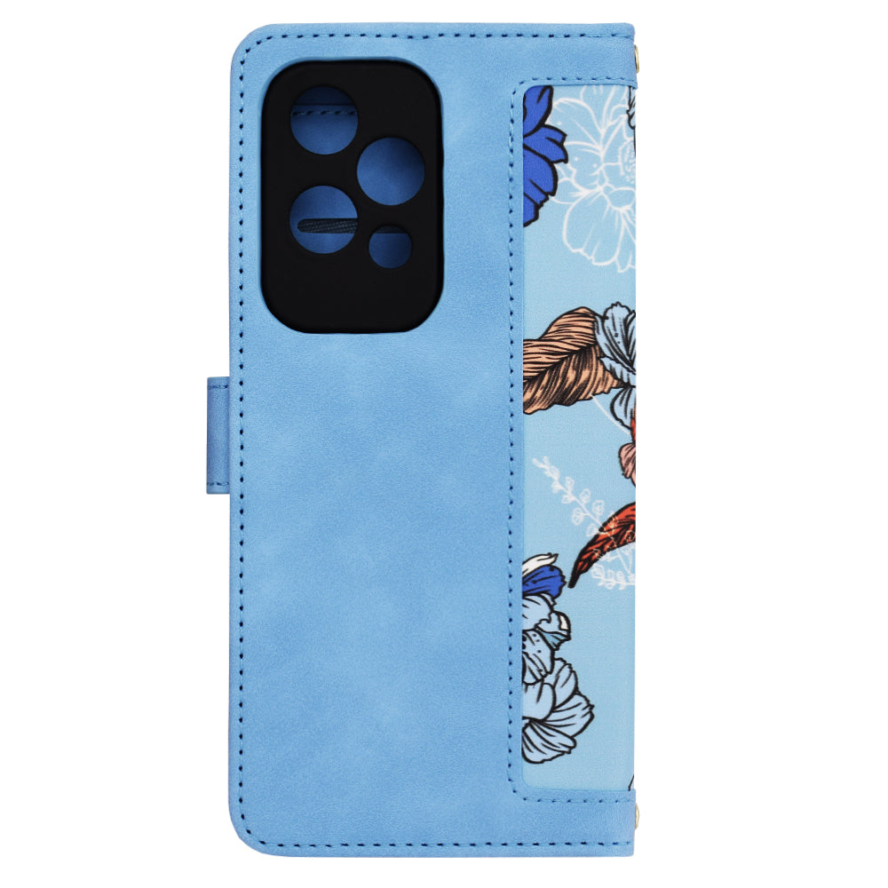 Cover til Honor 200 Lite, Techsuit, FlipCraft, Blå