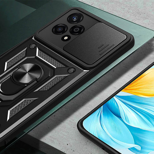 Cover til Honor 200 Pro, Techsuit, CamShield, Sort