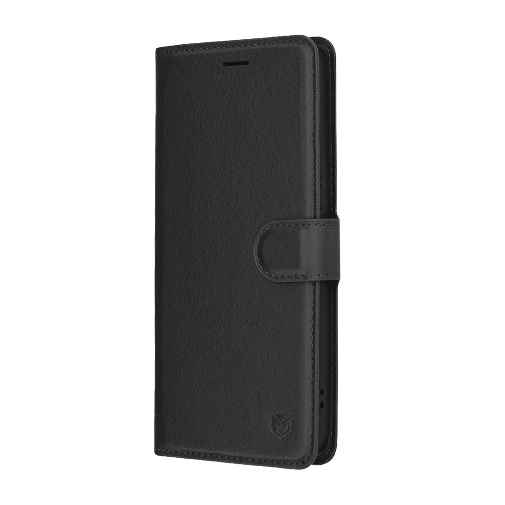 Cover til Honor 400 Pro, Techsuit, Leather Folio, Sort