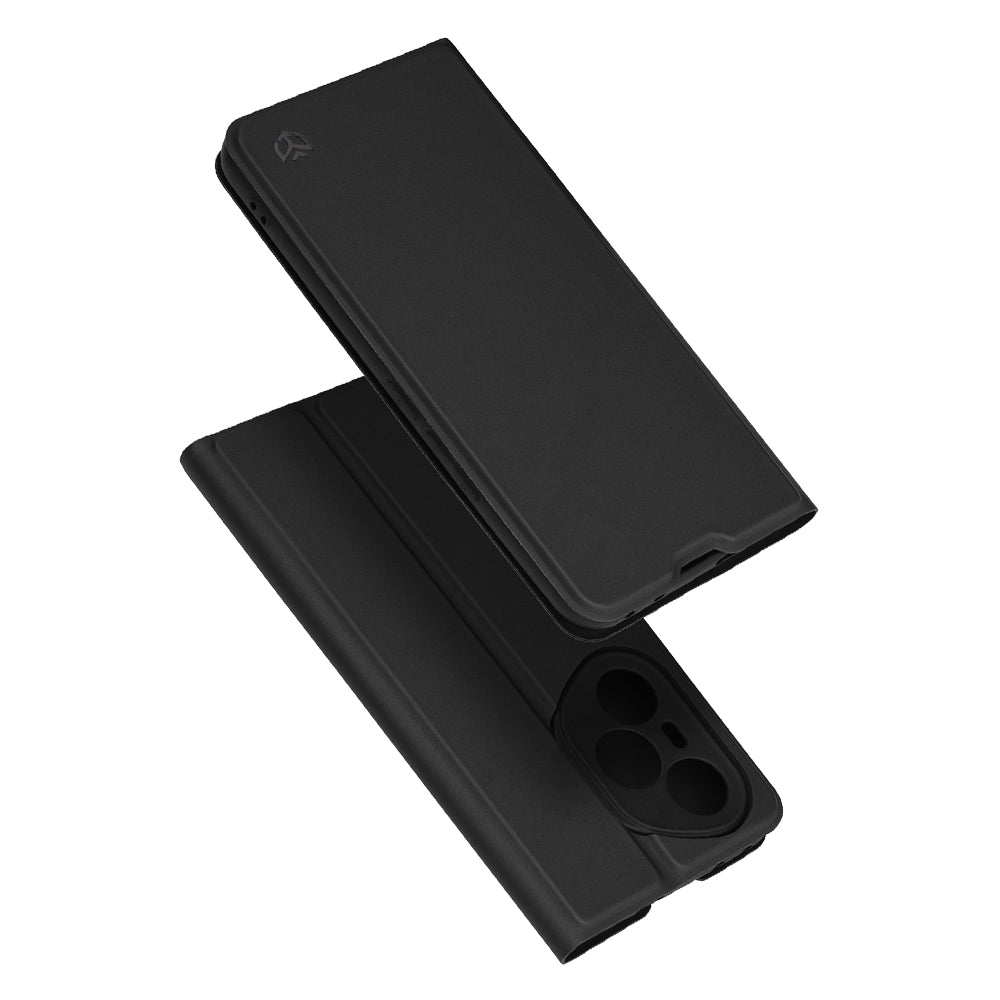 Cover til Honor 400 Pro, Techsuit, Magskin Book, Sort