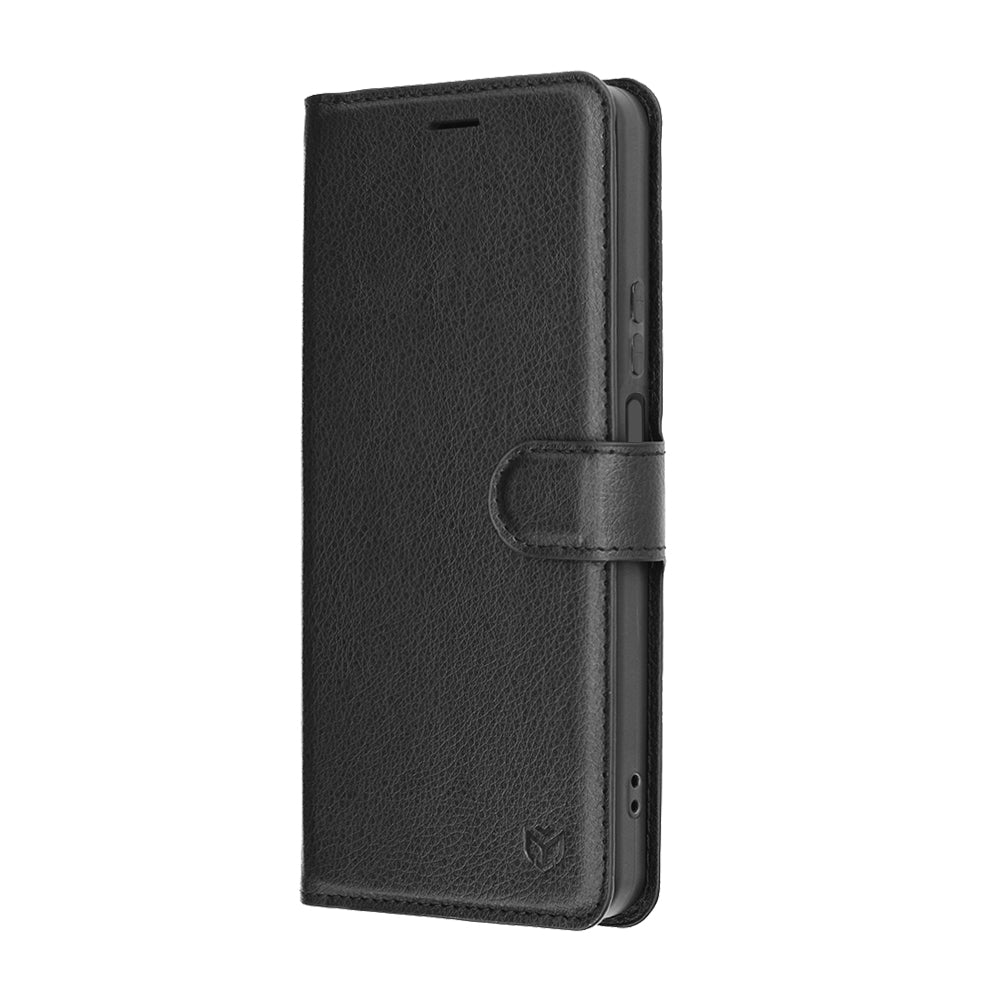 Case for Honor 400 Smart 4G / X7d 4G / 400 Smart 5G, Techsuit, Leather Folio, Black
