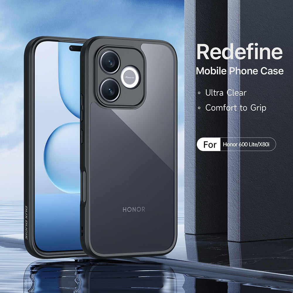 Cover til Honor 600 Lite, DUX DUCIS, Aimo, Sort