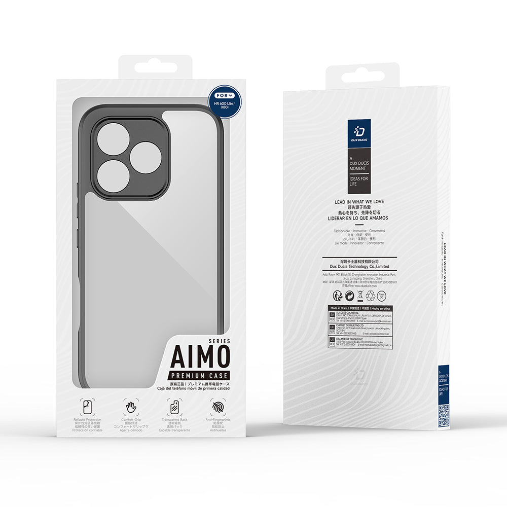 Cover til Honor 600 Lite, DUX DUCIS, Aimo, Sort