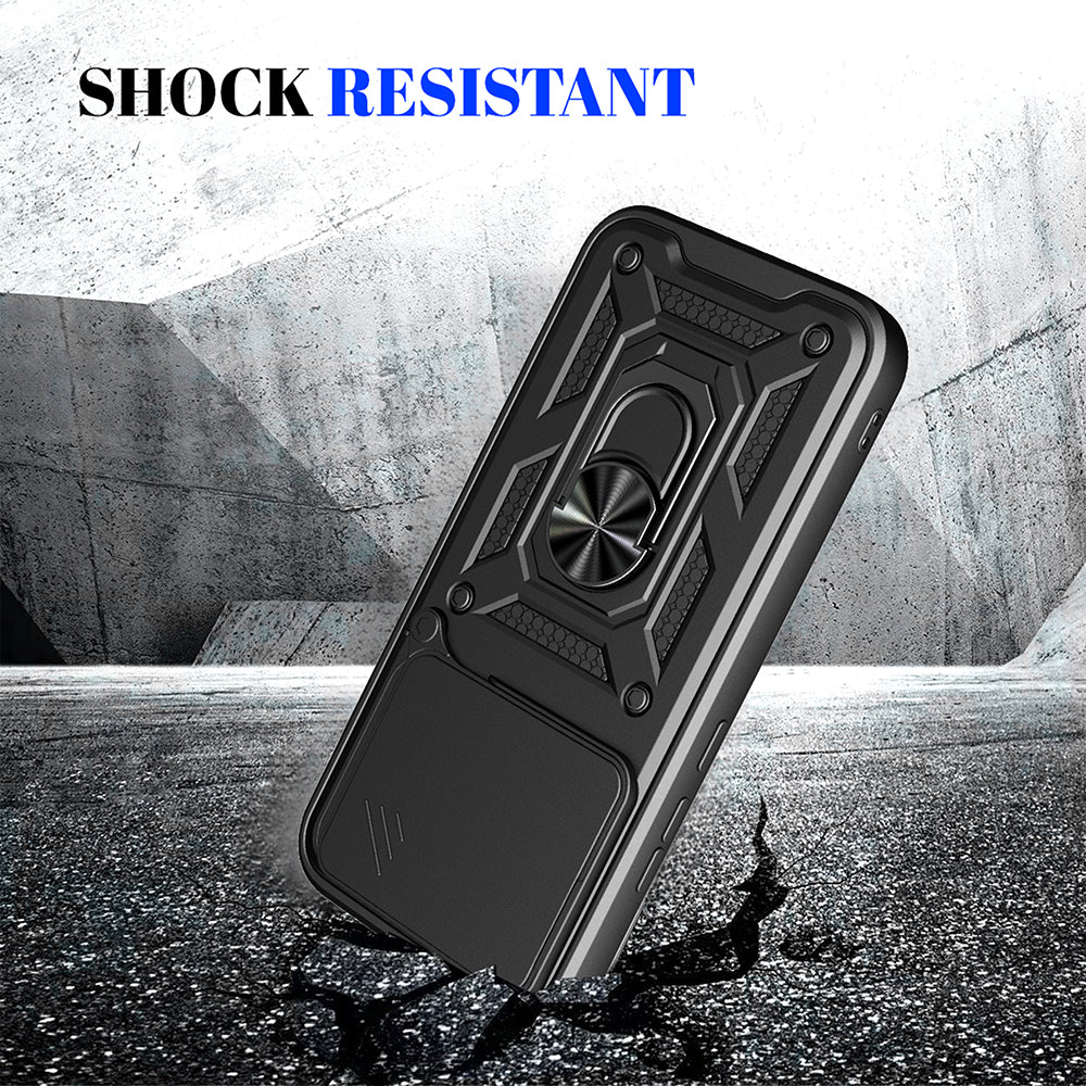 Case for Honor 600 Lite, Techsuit, CamShield, Green