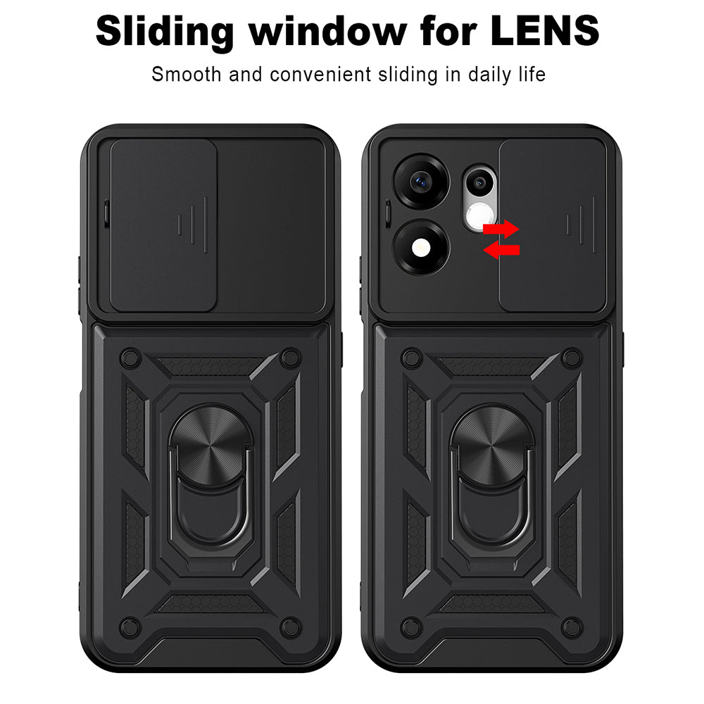 Case for Honor 600 Smart, Techsuit, CamShield, Green