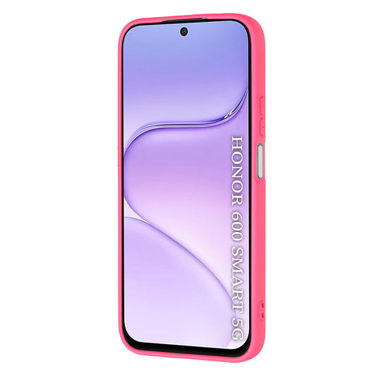 Cover til Honor 600 Smart, Techsuit, SoftFlex, Mørk Rosa
