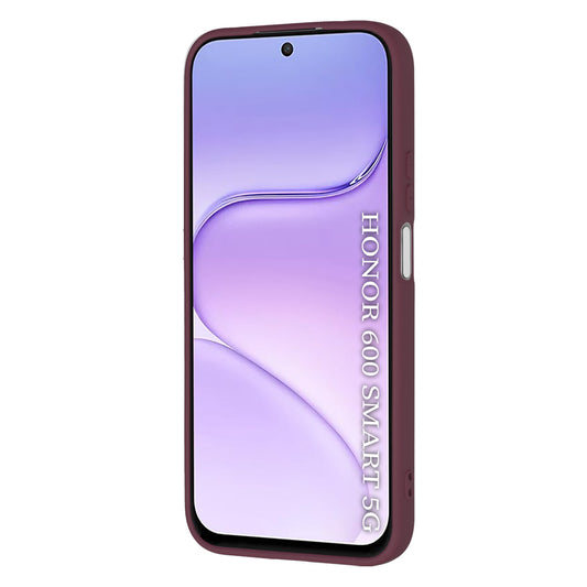Cover til Honor 600 Smart, Techsuit, SoftFlex, Vinrød