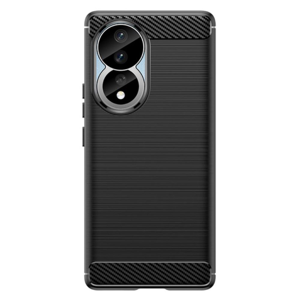 Cover til Honor 90 / 80, Techsuit, Carbon, Sort