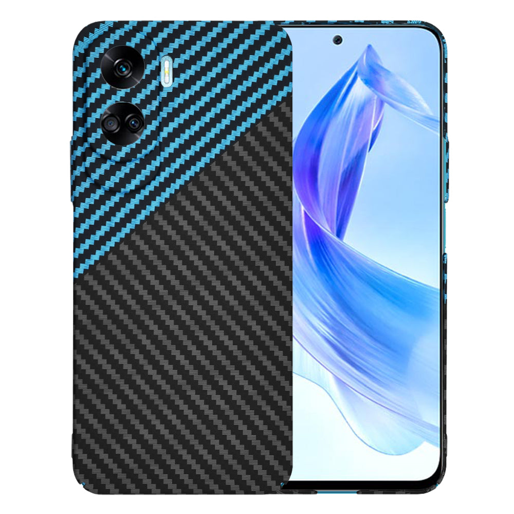 Cover til Honor 90 Lite, Techsuit, Carbonite FiberShell, Sort Bleu